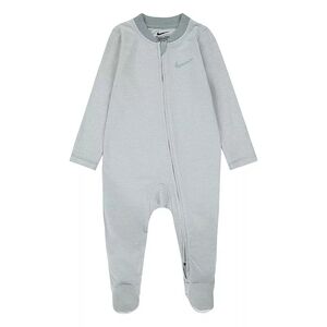Nike Baby Sage Green Striped Footie